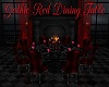 Gothic Red Dining Table