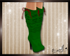 Santa Baby Boots Green