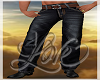 JA" Mercury Black Jeans