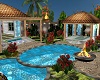Holiday home lush garden