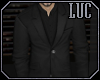 [luc] suit open black