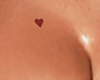 Heart Red tatto