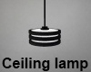 B&W ceiling lamp