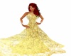 lacey lite gold gown