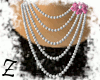 [Z] Necklace Pink Flower