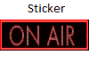 On Air Sticker