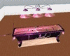 purple pool table