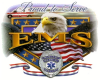 EMS Shield With Eagle