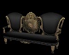 Black Victorian Sofa