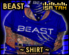 ! Blue Beast Shirt
