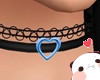 Blue Heart Choker