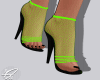 Neon green e Heels
