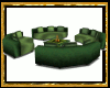 [D] 14 Pose Green Sofa