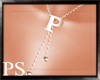 PS. Letter P Necklace