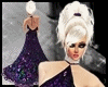 *SH* Purple Sequins Gown