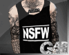 Gs - NSFW Tank Black