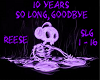 10 Yrs So Long, Goodbye 