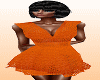 Orange dress *K456*