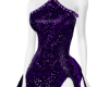 W! Purple Sparkle Gown