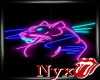 Neon Panther Sign V2
