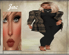 J~FALL PLAID COAT SET BR