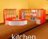 LK orange kitchen