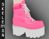 L* Pink Boots
