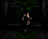 Gothic Green Dance cage