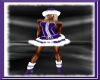 Purple Santa Helper Dres