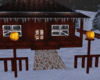 winter cabin getaway