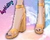 Orange Platform Sandals