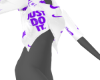 F*N!KE Top WH/Purple