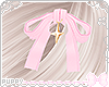 🦢 Pink Side Bows