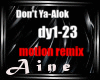 Don't Ya-motion remix