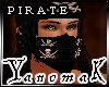 !Yk Bandana Pirate Black