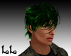 Black Green Hair M1