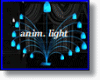 Blue anim. Lazer light