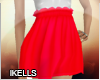 ~ lK: Neon pink skirt