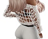 MJp-White Knit Top n Bra