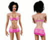 Pink BoyShort Set