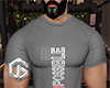 Grey T-Shirt muscle