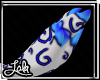 F]Blue Swirl Tail[L