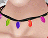 Christmas Lights Choker