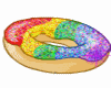 rainbow donut animated