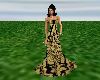 Gold Brocade Gown