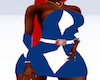 Blue Power Ranger Skirt