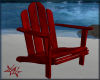Red Beach Chair 4th
