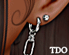 Silver Lip Ear Piercing