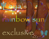 Leya's rainbow sun exclu