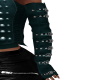 teal belted arm wraps